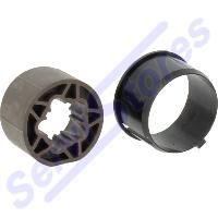 Jeu de bagues (roue + couronne) Somfy LT60 pour tube diamètre 70 mm